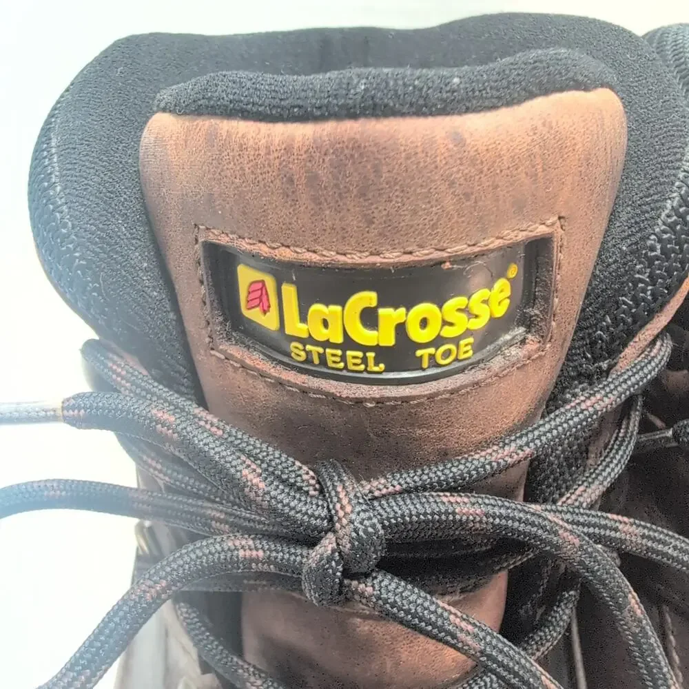 Lacrosse Steel Toe Heavy Duty Work Boots Men's 13M Lace Up